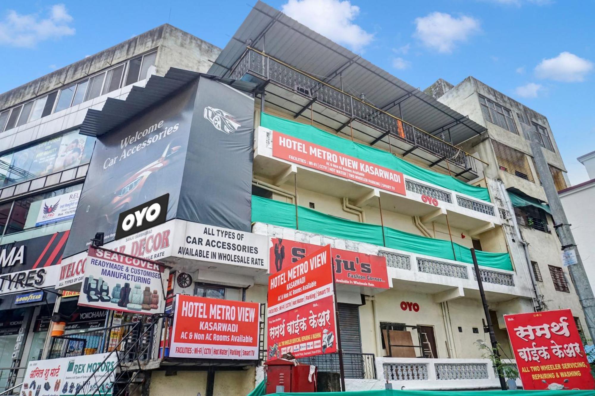 Hotel O Metro View Pimpri-Chinchwad Exteriör bild